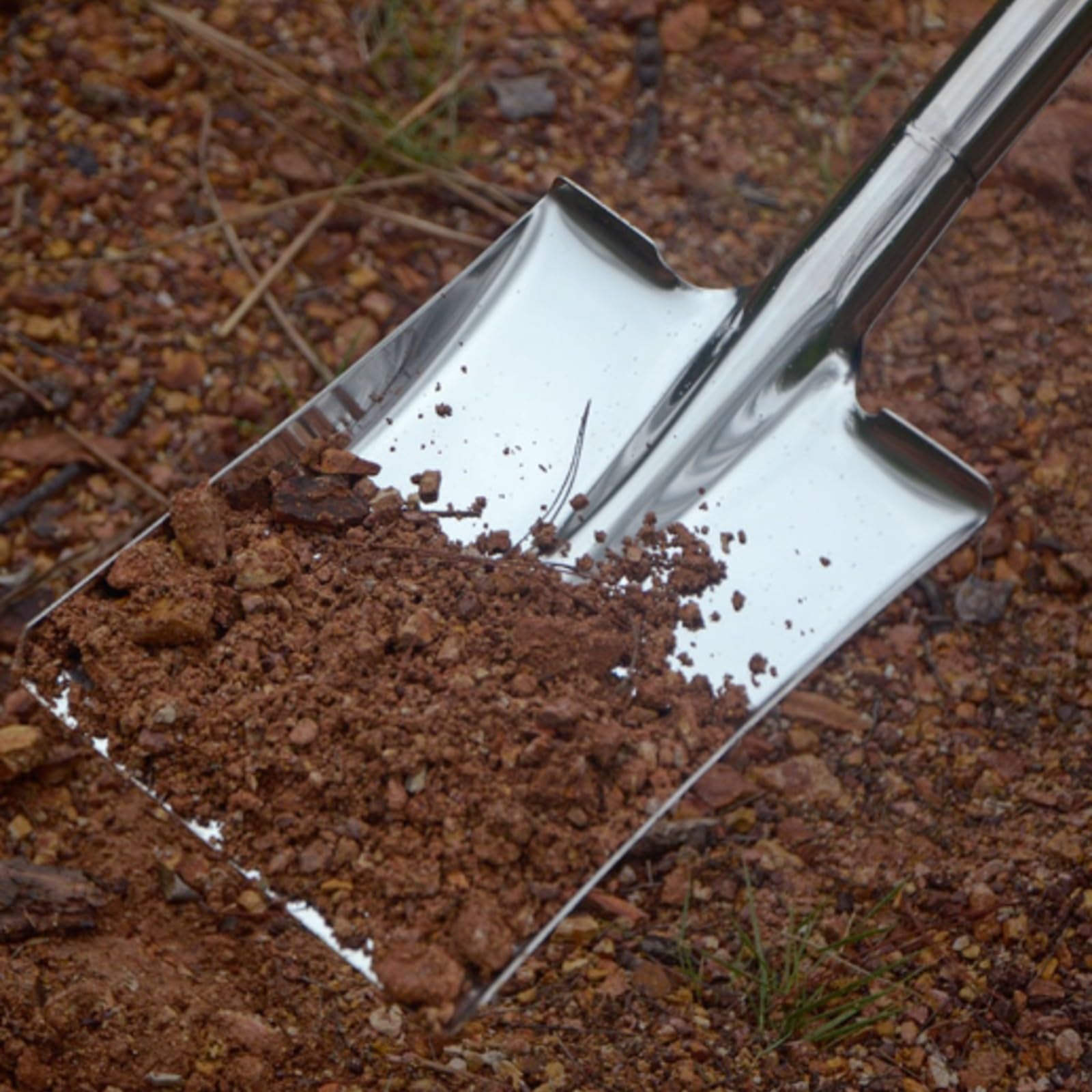 Harilla Badile Giardino Durevole Attrezzo | Acciaio Inossidabile Resistente, Magnetico, Giardino, per Orto, Agricoltori, Testa Quadrata