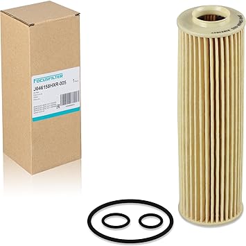 FOCUSFILTER 2711800509 OEM Grade Oil Filter, Compatible with Mercedes Benz C200 C250 SLK200 SLK250, Replaces HU 514 Y, 2711800409,2711800309, 2711840425, WL10059, X10306, L36289, CH11246