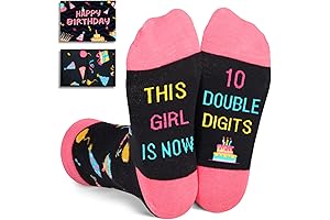 Regalos Originales para Niñas de 10 Años: Calcetines Divertidos para Peques Cumpleañeros