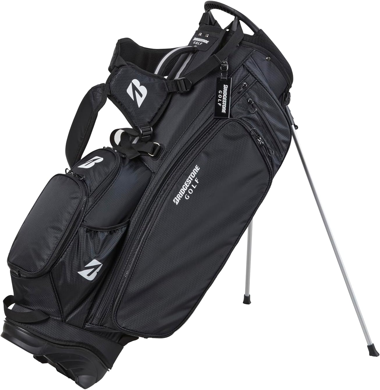 収納ポケットが充実したキャディバッグ