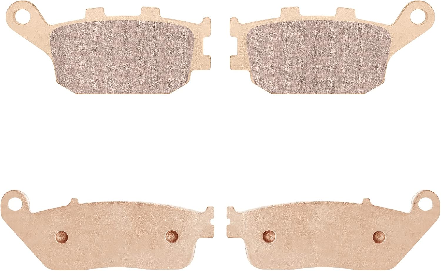 Youxmoto Sintered Brake Pads Fit For HONDA VT1100 C2 Shadow VT1100C3 VT1100T 1995-2001, Front Rear Brake Pads Fit For Honda VT13CX Fury / VT1300 / VT1300CR / VT1300CT / VTX1300S