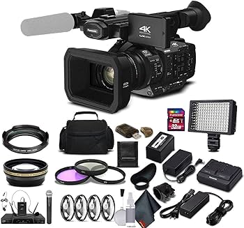 Amazon.com : Panasonic AG-UX180 4K Premium Professional Camcorder