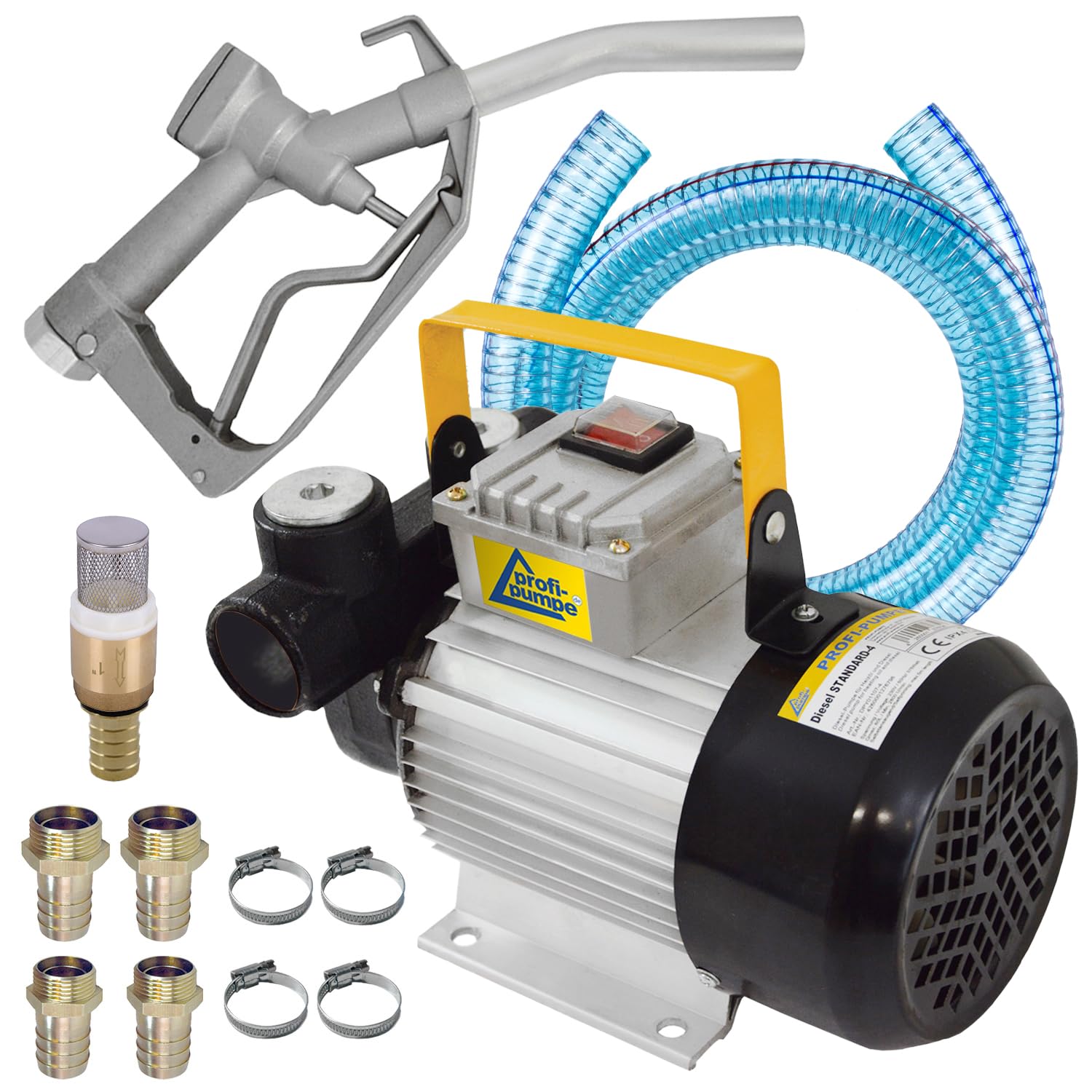 Pompa diesel, 175 W, 12 V, autoadescante, 3600 l/h, pompa