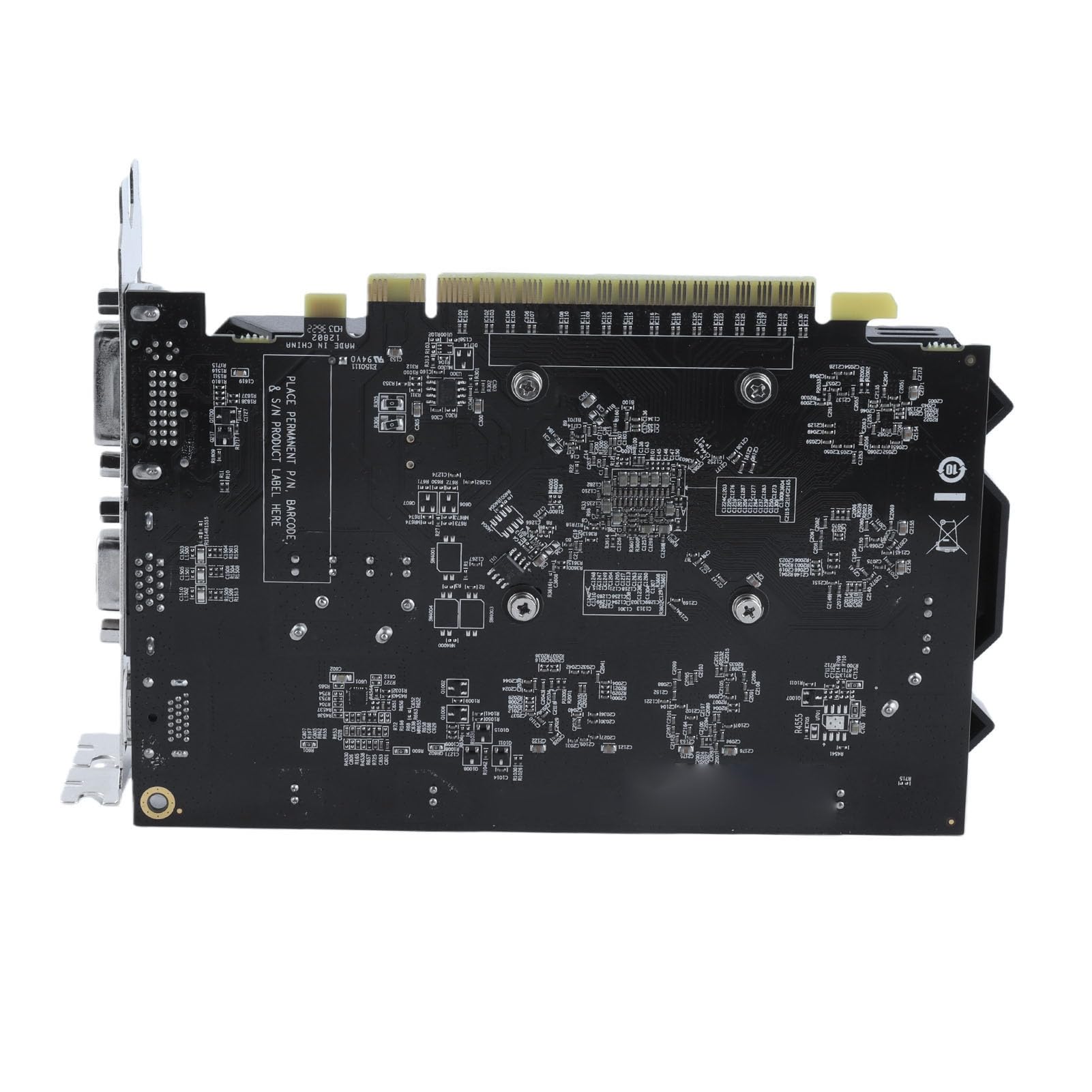 Domary Karta Graficzna do Gier HD6770 4 GB DDR5 128-bitowa Karta Graficzna o Wysokiej Wydajności do Komputerów Stacjonarnych z Gniazdem PCI Express 2.0 dla Entuzjastów Komputerów