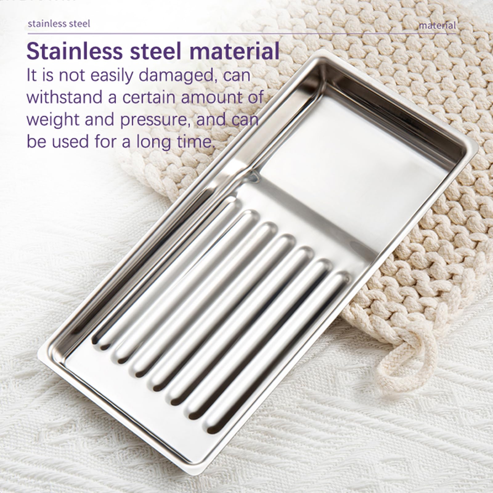 Caja esterilizadora de herramientas de uñas, bandeja de esterilización de acero inoxidable, herramienta de esterilización de uñas para arte de uñas, herramienta de manicura de resistencia