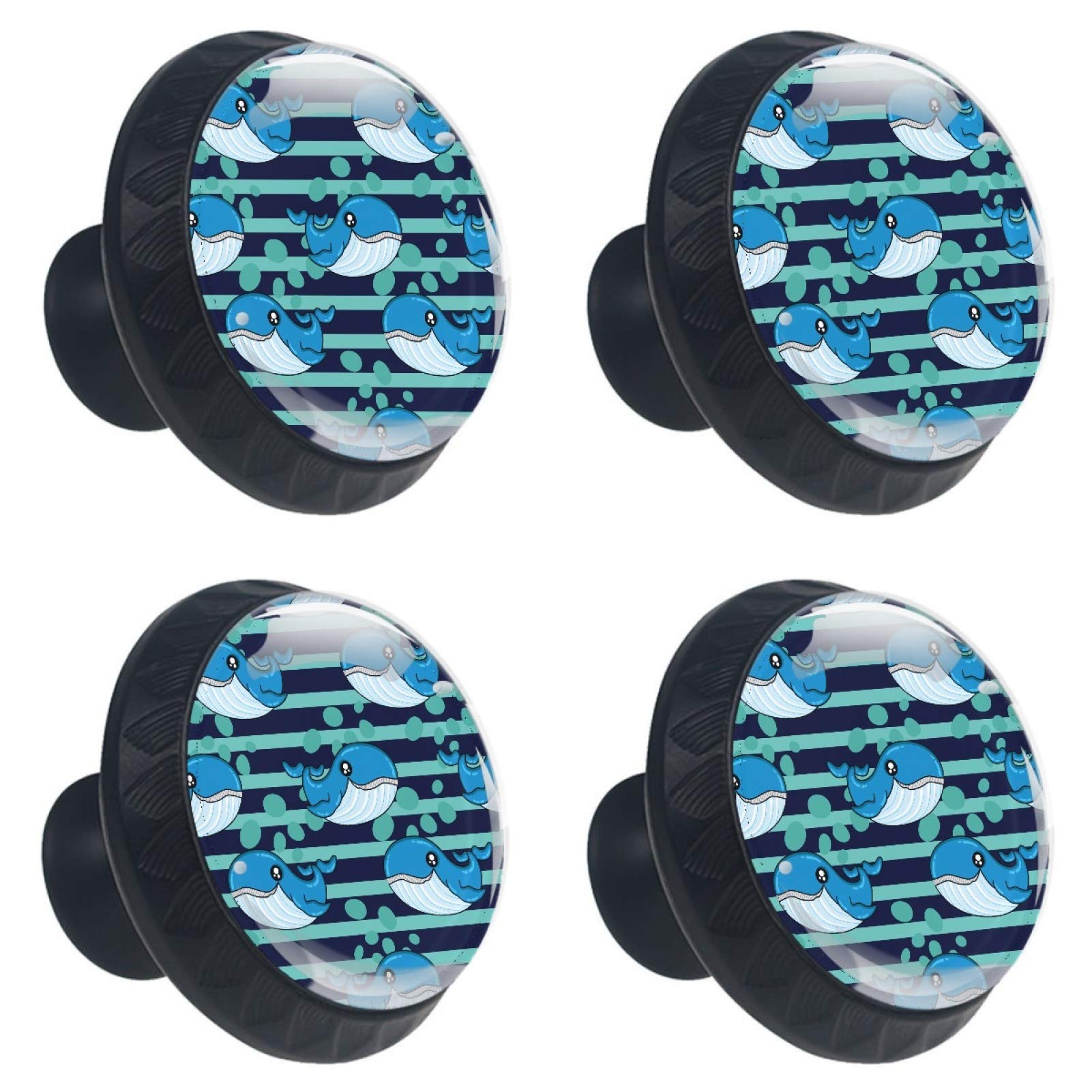 Boutons de meuble en verre de qualité supérieure au design marin raffiné