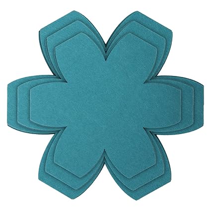 Suwimut Set of 30 Pot and Pan Protectors in 3 Different Sizes, Larger Thicker Felt Pan Protector Pads Pot Dividers Separators for Stacking and Protecting Your Cookware (Blue)