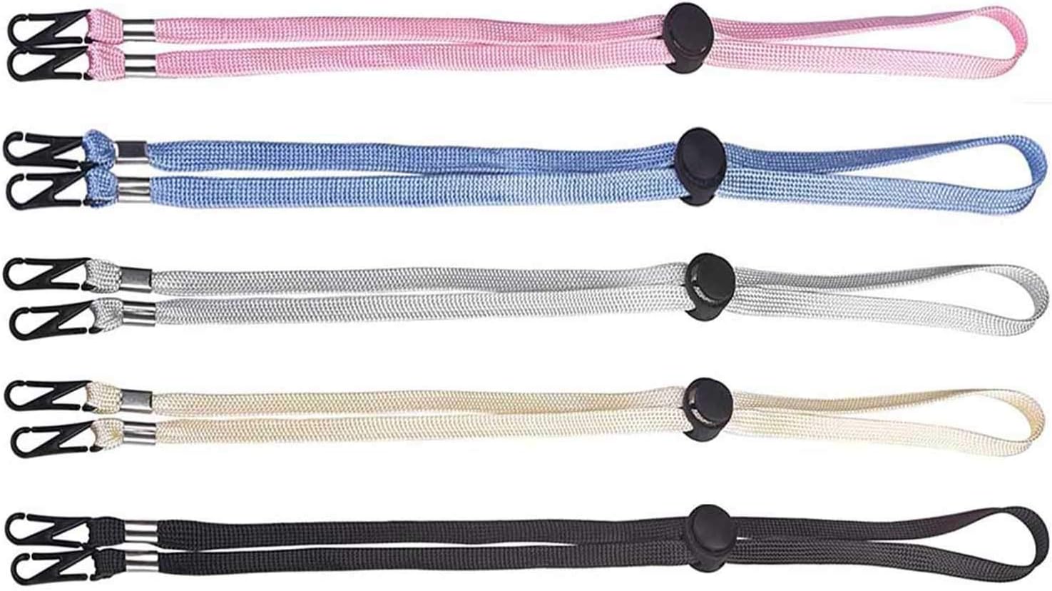 6 Pack Washable Protective Covers with 5 Lanyards，Unisex Earloop Washable, Reusable