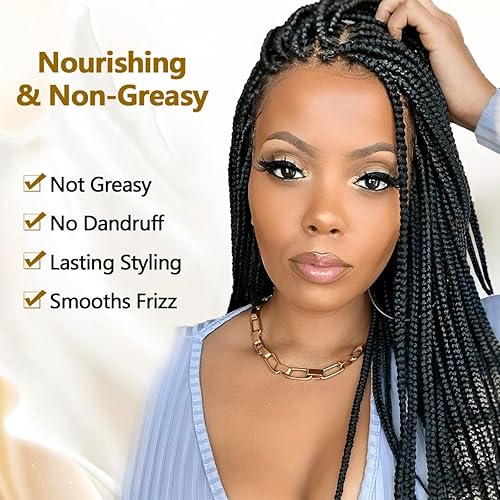 Miniatura 6 de QUEEN MARY Barra de cera para el cabello, barra de cera para cabello, barra de cera para cabello, no grasa, control de bordes para pelucas de