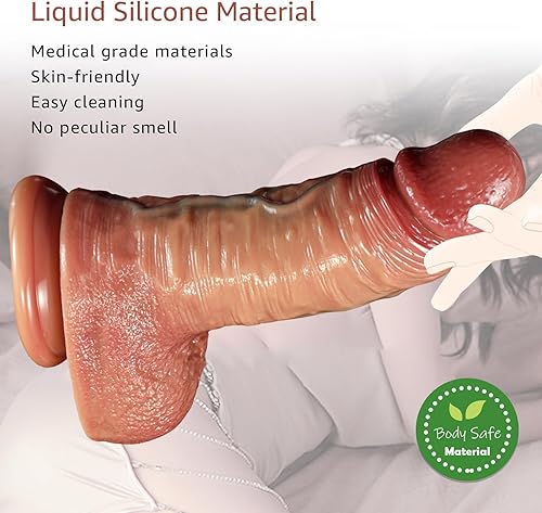 Miniatura 4 de Consolador enorme juguetes sexuales para mujer, juguetes sexuales con ventosa para juguetes y juegos sexuales para adultos, consolador de 10