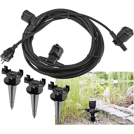 Verlängerungskabel außen 10m mit 3 Steckdosen IP44 Verlängerungskabel