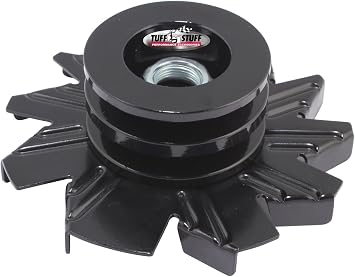 Tuff Stuff TUFF-STUFF 7600BB Alternator stealth black fan and pulley combowith