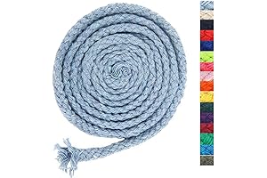 5mm Natural Cotton Macrame Cord for Endless Creativity (295ft)