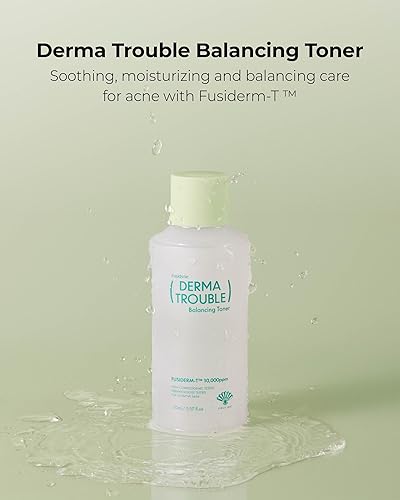 Miniatura 2 de Derma Trouble Balancing Toner (5.07 fl oz) Tóner calmante AC con complejo de control de sebo para mejorar la piel, calmar, piel suave, cuidado de la