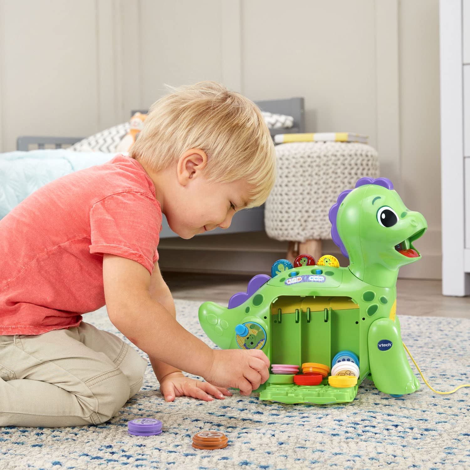 VTech Chompers Il Number Dino – Gioco Educativo Per Bambini 1,5-4 Anni