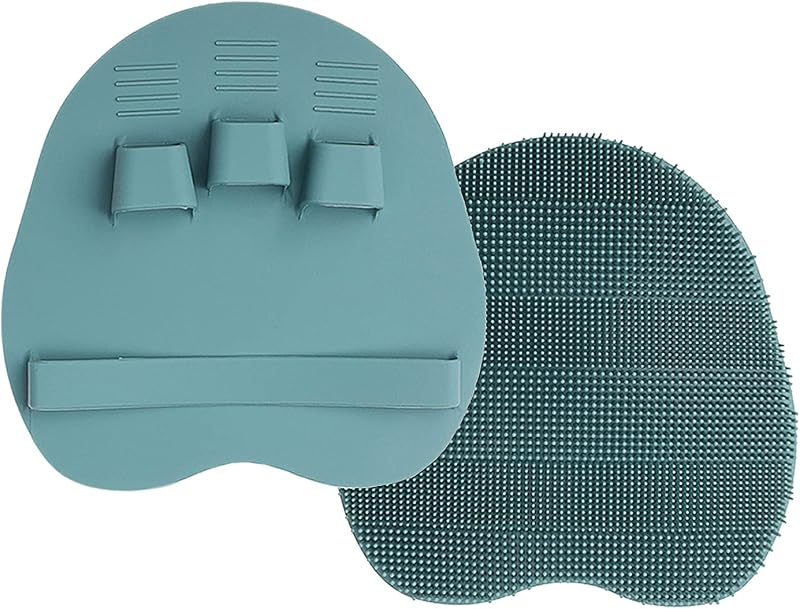 HOMMIESAFE Escova de Silicone para Banho e Corpo
