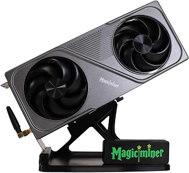 Magicminer BG01 Bitcoin Miner 4.5TH/s SHA-256 ASIC Miner 120W Low Power WiFi RJ45 Connection Dual Fan Cooling Quiet Crypto Mining Machine for Home Office