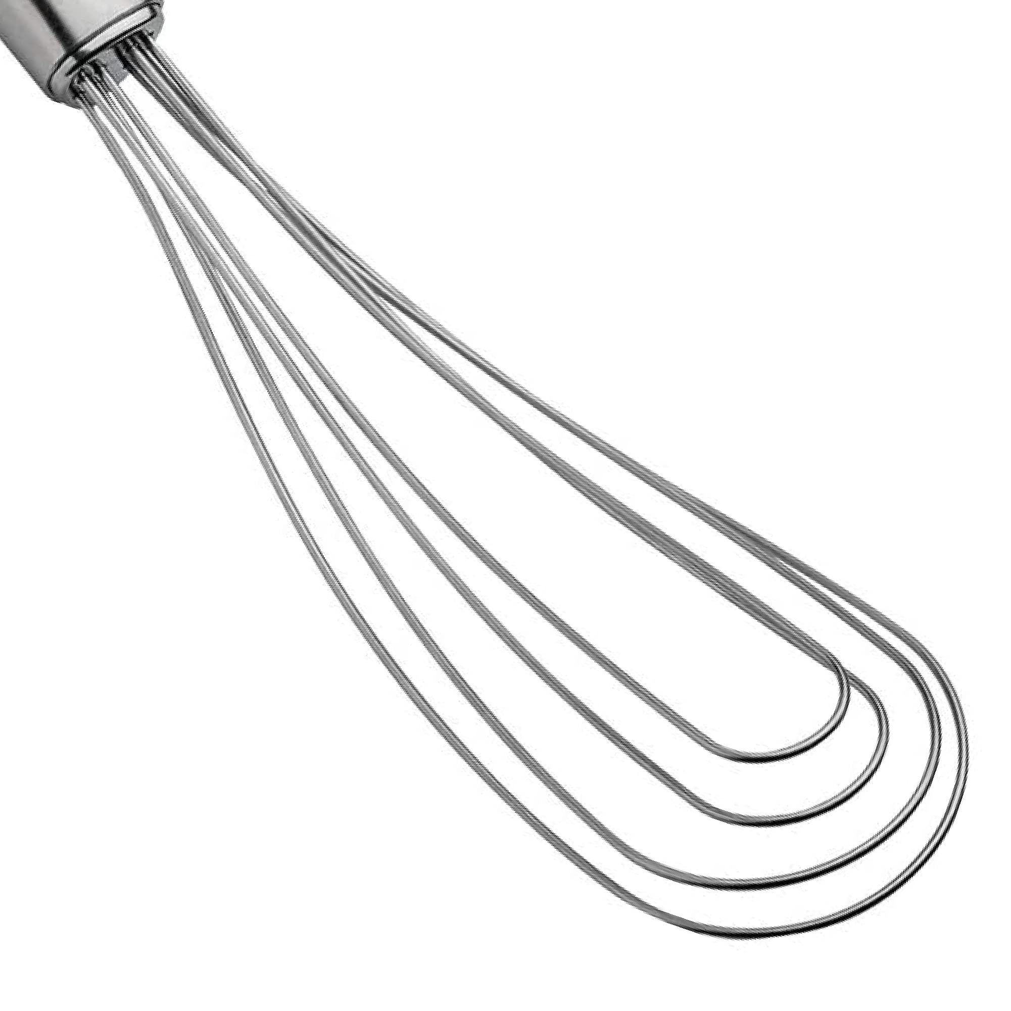 Küchenprofi Tellerbesen PARMA-KP1210422825/grau | Küchenbesen, für Soßen, Teig und Cremes, korrosionsbeständig, robust, spülmaschinenfest, 25 cm Gesamtlänge