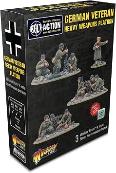 Warlord Games Bolt Action German Veterans Heavy Weapons Platoon