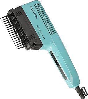 Ozomax Windsor Self-Styling Hair and Beard Dryer Set - 1000W, 2-Speed Settings, 2 Comb Attachments for Styling and Smoothing