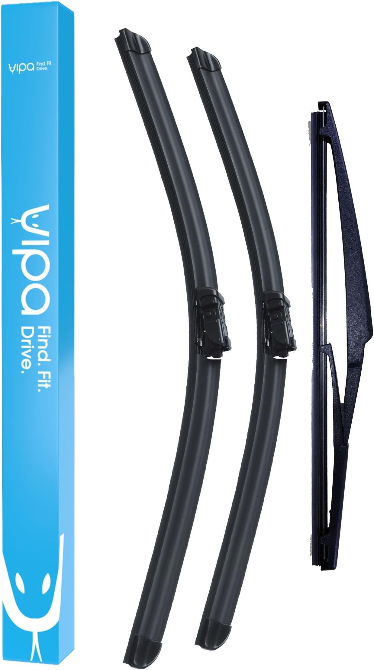 – Vipa Wiper Blade Set fits: TOYOTA AVENSIS Estate Feb 2009 to Apr 2018 - Easy Fit Video Tutorial