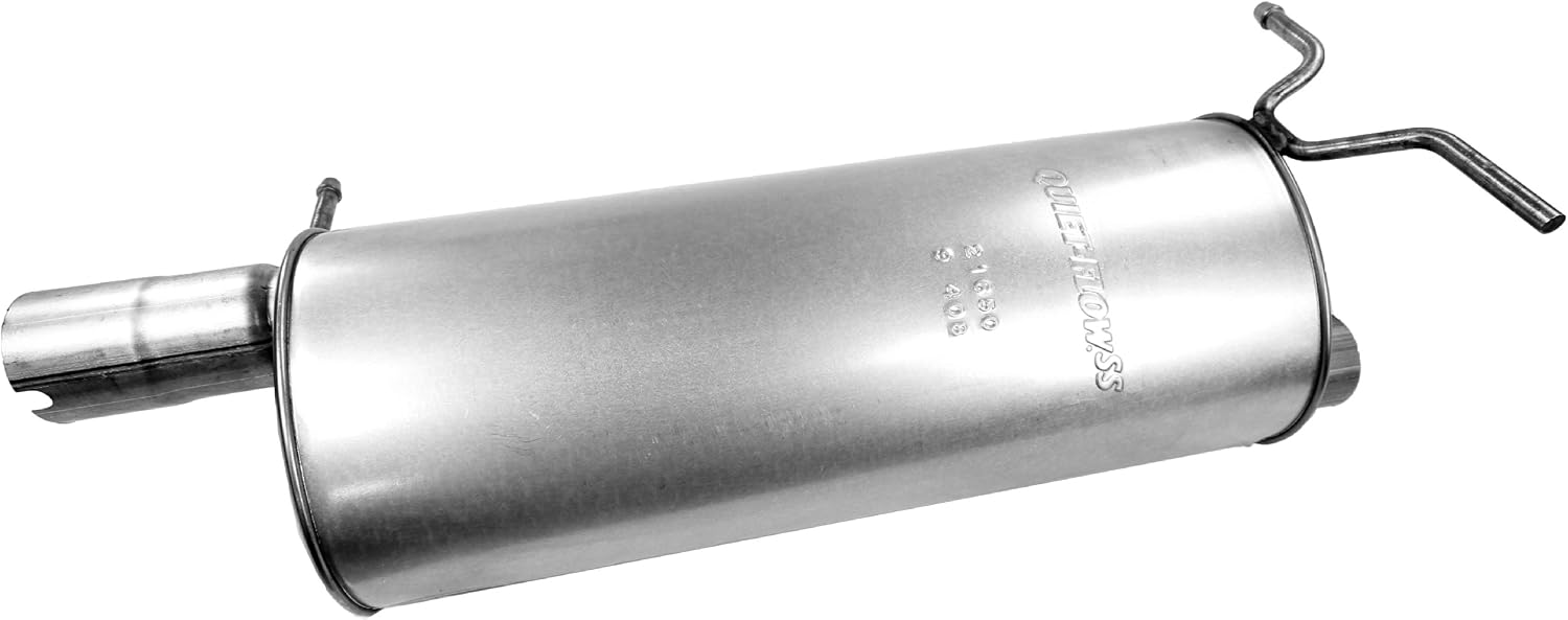 Walker Quiet-Flow 21650 Direct Fit Exhaust Muffler 3" Inlet (ID) 2.75" Outlet (OD) for Dodge Ram 3500