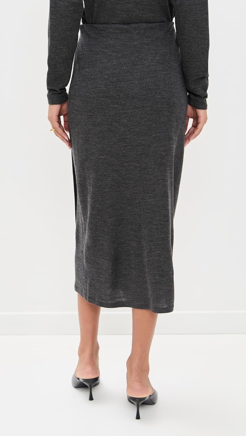 Vince Women's Waist Draped Midi Skirt