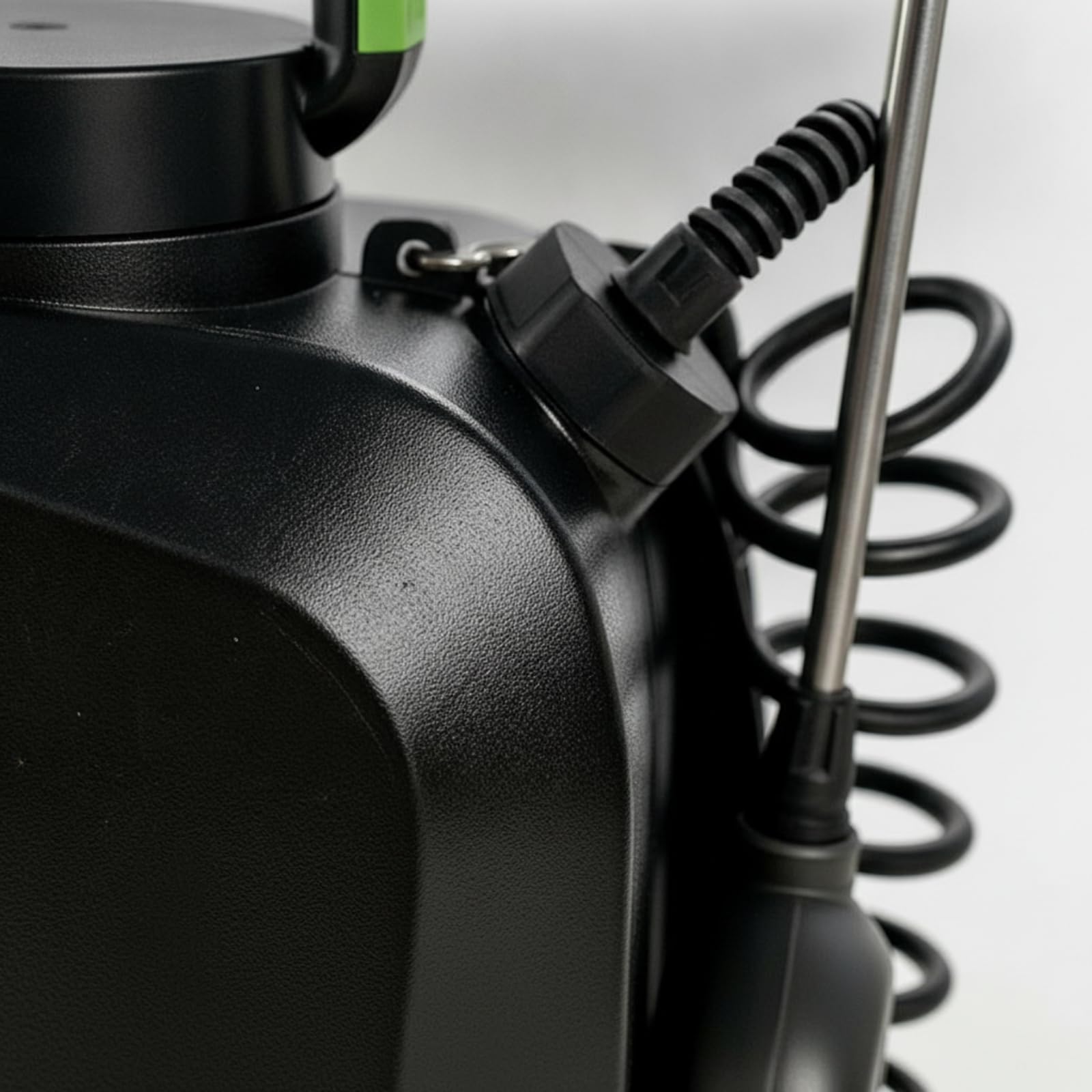 Pulverizador Eléctrico Mochila Jardín 12L Atomizador Rociador Aspersor Recargable con Enrollada Flexible y Gatillo Cómodo y Estable Adecuado para