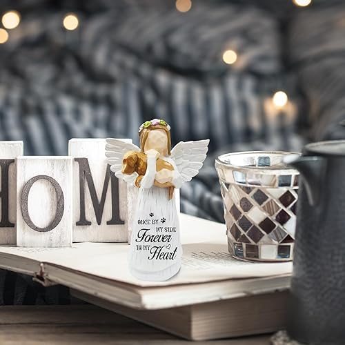 Miniatura 5 de Figura de ángel de la amistad, regalo conmemorativo para mascotas perdidas, expresando amor, comodidad y simpatía