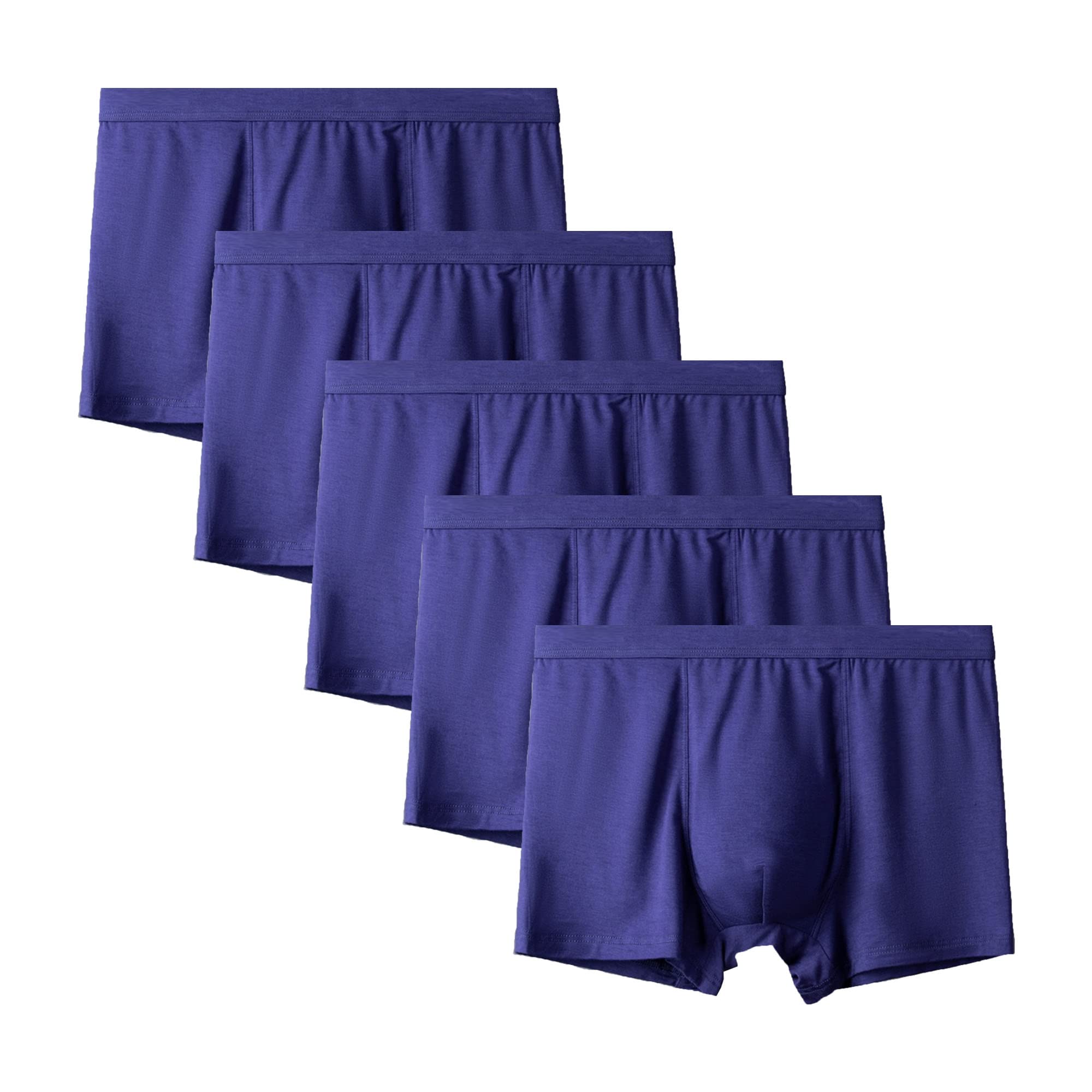 JEShifangjiusu Calzoncillos tipo bóxer para hombre, transpirables, absorben la humedad, paquete de 3
