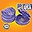Practicon Marble Retainer Cases, Orthodontic Aligner Case, Mouth Guard Holder (3 Pack) (Purple)