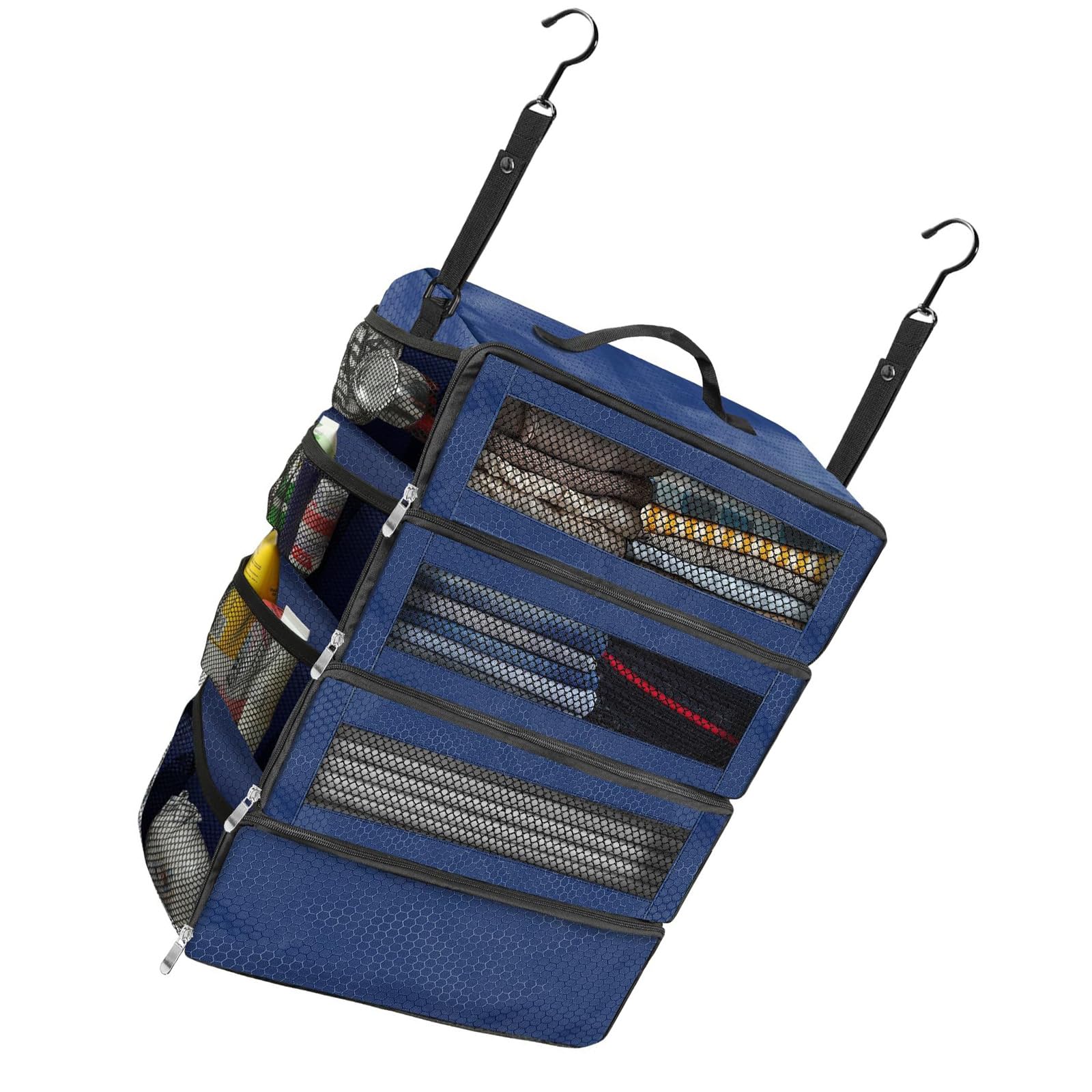 Hredyqw Foldable Travel Clothes Storage Bag Unique Foldable Clothing Storage Bag With Multiple Sections For Neat