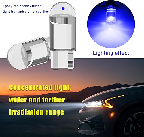 Miniatura 4 de 30 bombillas LED de 6000 K para automóvil, 12 V, ultra brillantes, sin errores, bombillas interiores para cúpula de automóvil, matrícula, mapa,