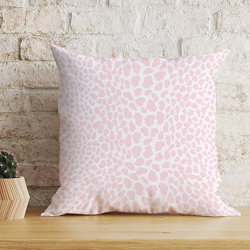 Vista 73 de Funda de cojín decorativa con estampado de guepardo verde peridoto para sofá, funda de almohada verde crema con estampado de leopardo a cuadros