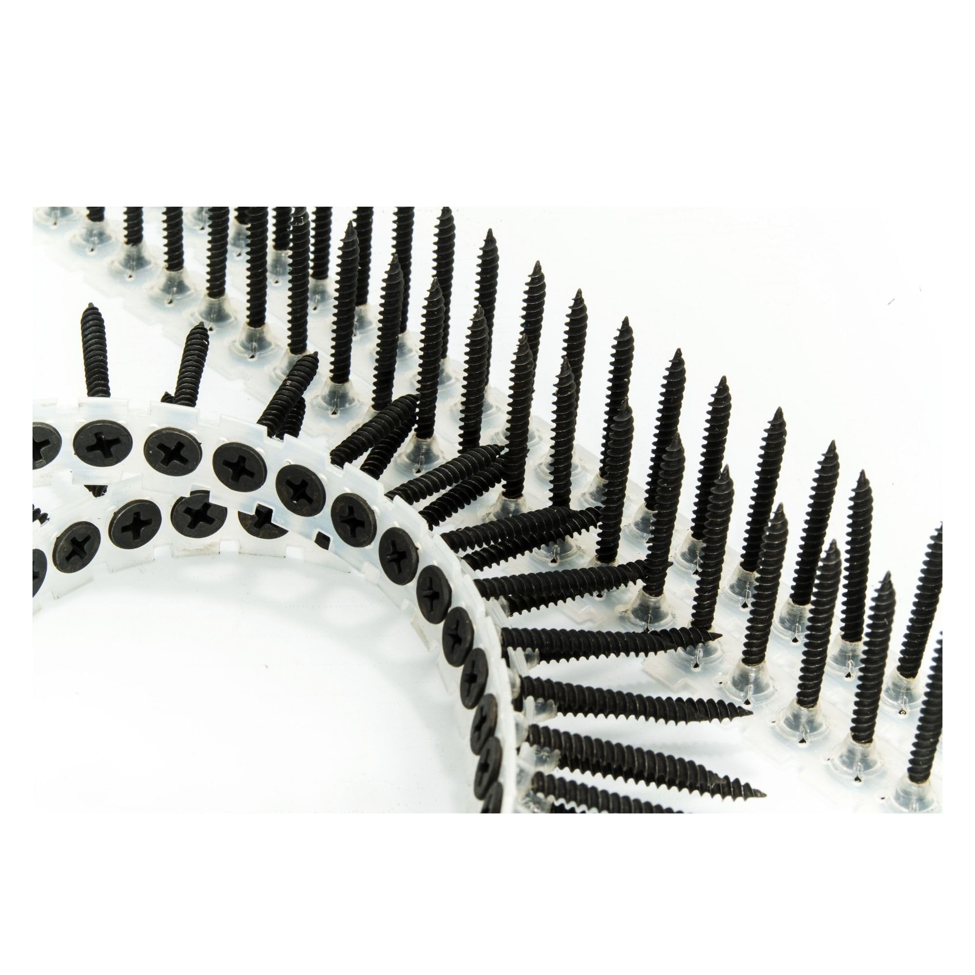 Premium Magazinierte Schnellbauschrauben mit Grobgewinde/Feingewinde Trockenbau-Schrauben Gipskartonschrauben Wandmontageschrauben (3,5 x 25 mm, 6000 Stück, Feingewinde)