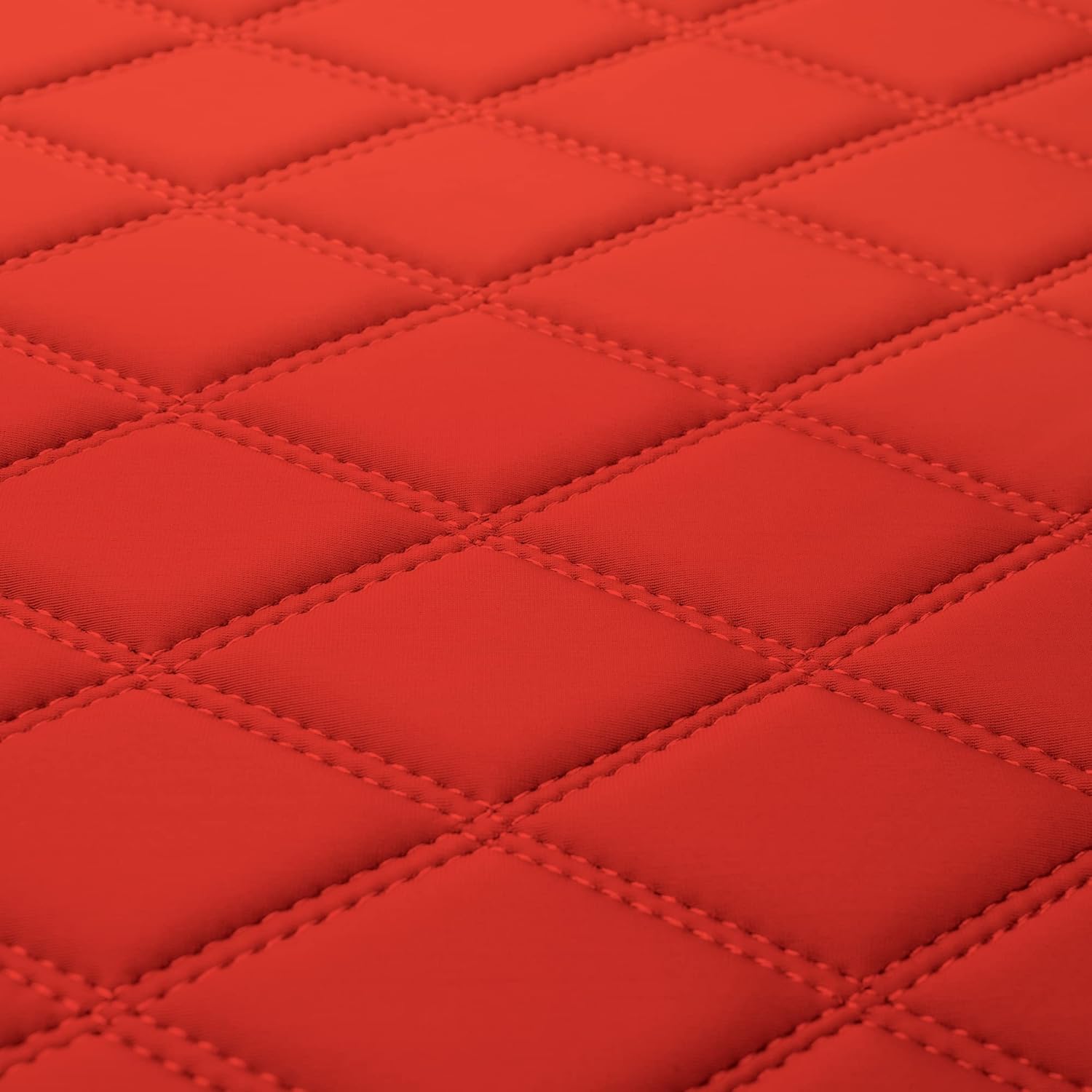 FH Group Custom Fit Car Seat Covers Specifically Made for 2021-2024 Ford Bronco Full Size SUV, Ultraflex Neoprene Water Resistant Automotive Seat Covers - Full Set Solid Red