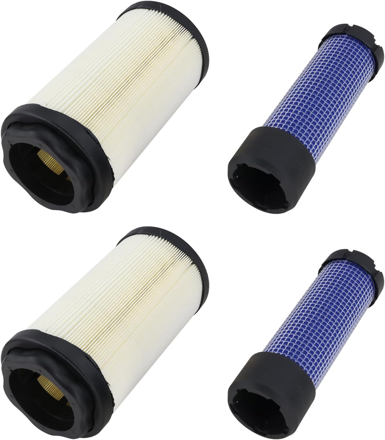 LVU34503 LVU34504 Primary & Secondary Air Filter Fit for John Deere 1023E 1025R 1026R 2025R 2026R 2400 2550 2700 2750 (2 Pack)