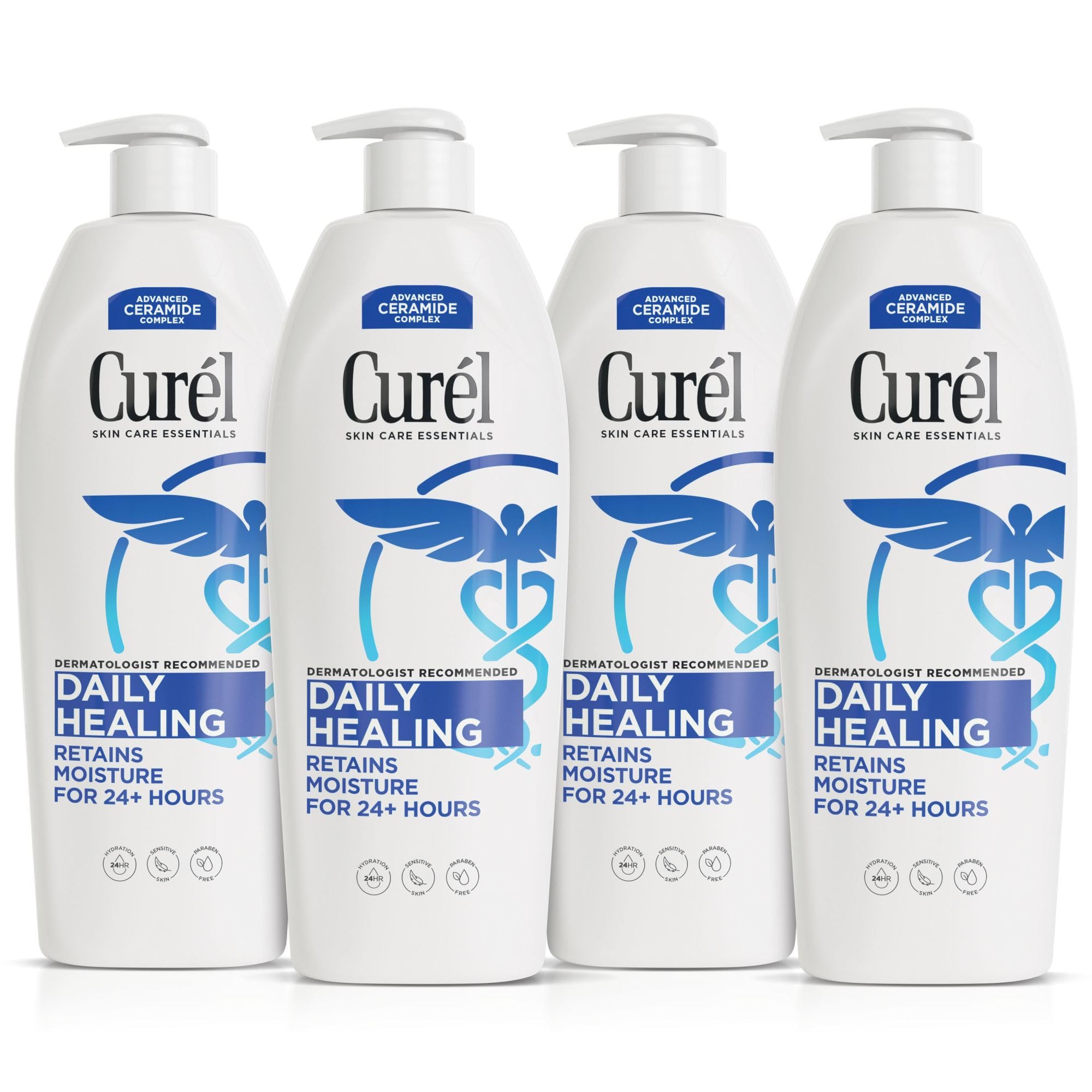 Curel Daily Healing Body Lotion for Dry Skin Dermatologist Recommended Hydrating Body Lotion with Advanced Ceramides Complex 20