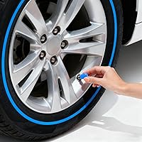 Vista 6 de Outus 20 piezas de tapas de vástago de válvula de neumático Tapas de válvula de neumático de plástico universales negras para bicicleta, bicicleta