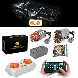 XGREPACK 42127 Motor Remote Control Kit for Lego Technic The Batman – Batmobile 42127 Building Kit (Lego Set NOT Included)