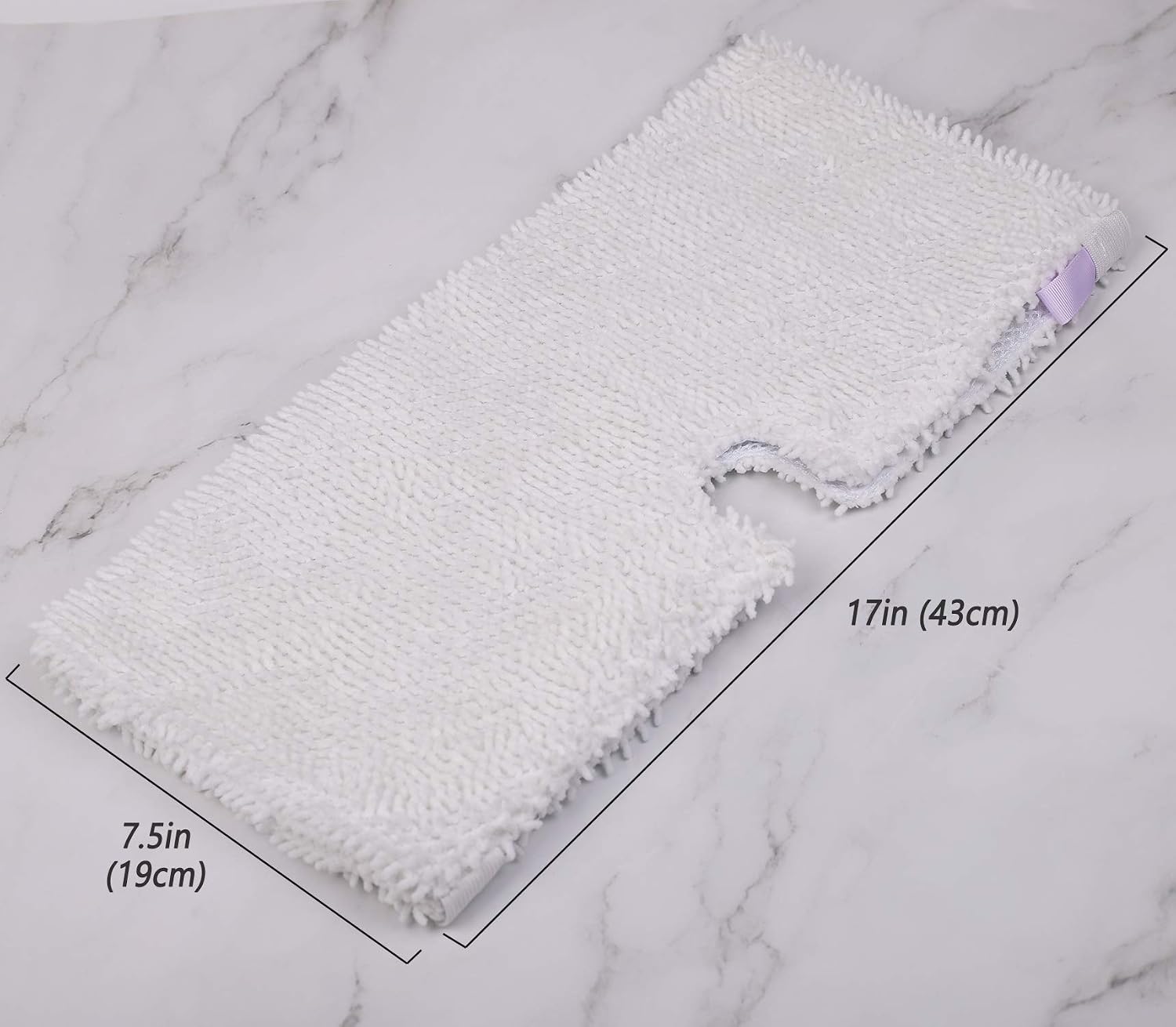 Flammi 2 Pack Replacement XL Large Microfiber Steam Mop Cleaning Pads for Shark Steam Pocket Mops S3501 XLT3501 S3601