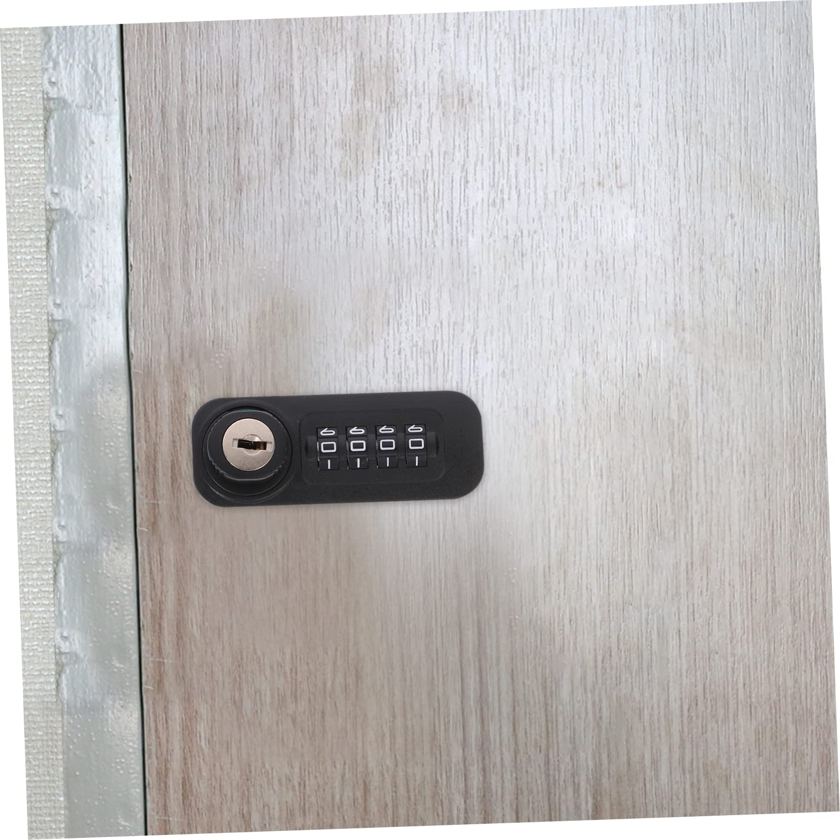 Mikikit 3pezzi Serratura Combinazione Meccanica Cifre Per Armadietti Legno Facile Installazione e Sicurezza Eccellente Per Uso Domestico e Ufficio