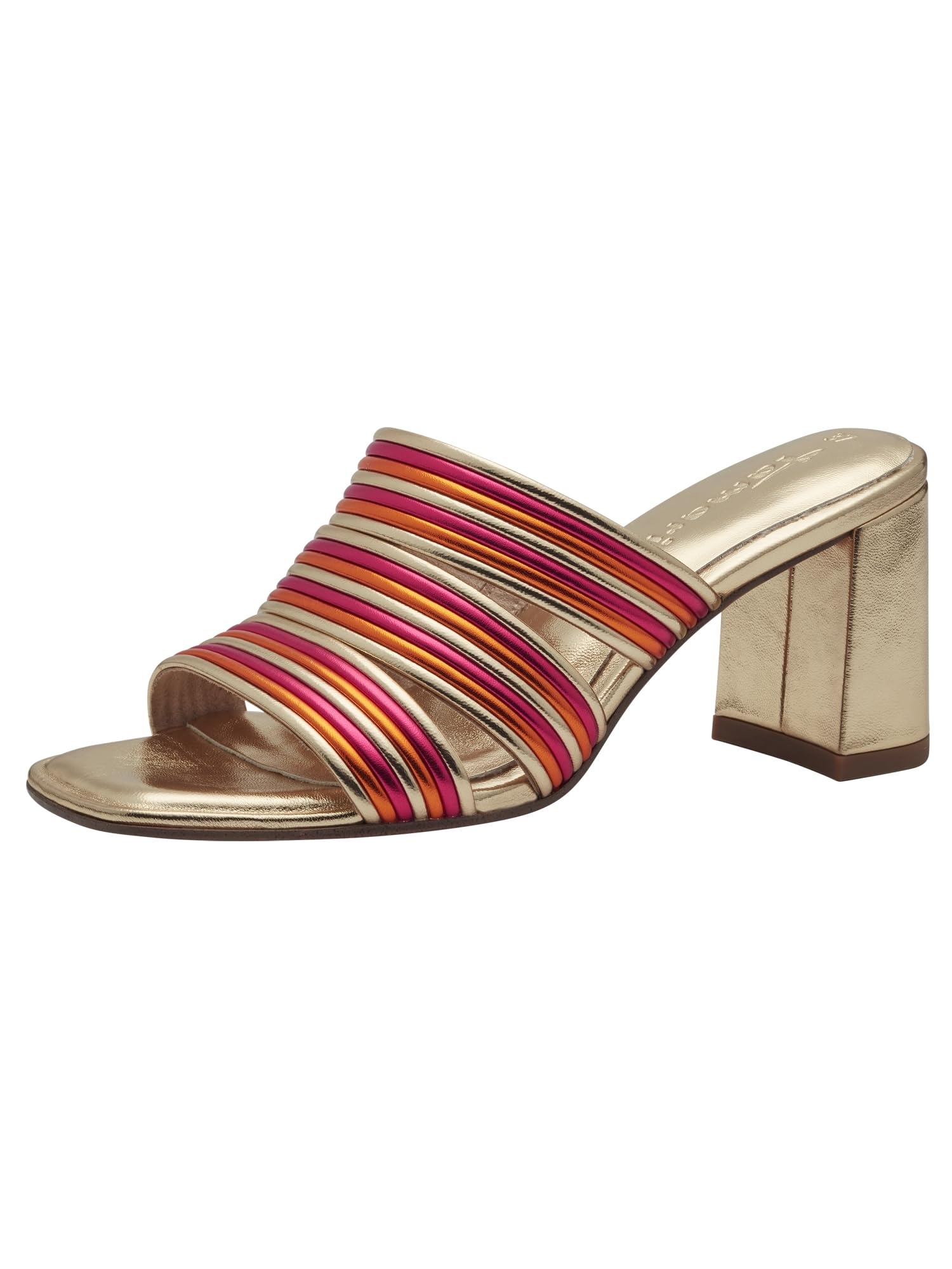 Tamaris Women's 1-27226-42 Heeled Mules, Metallic, 5 UK
