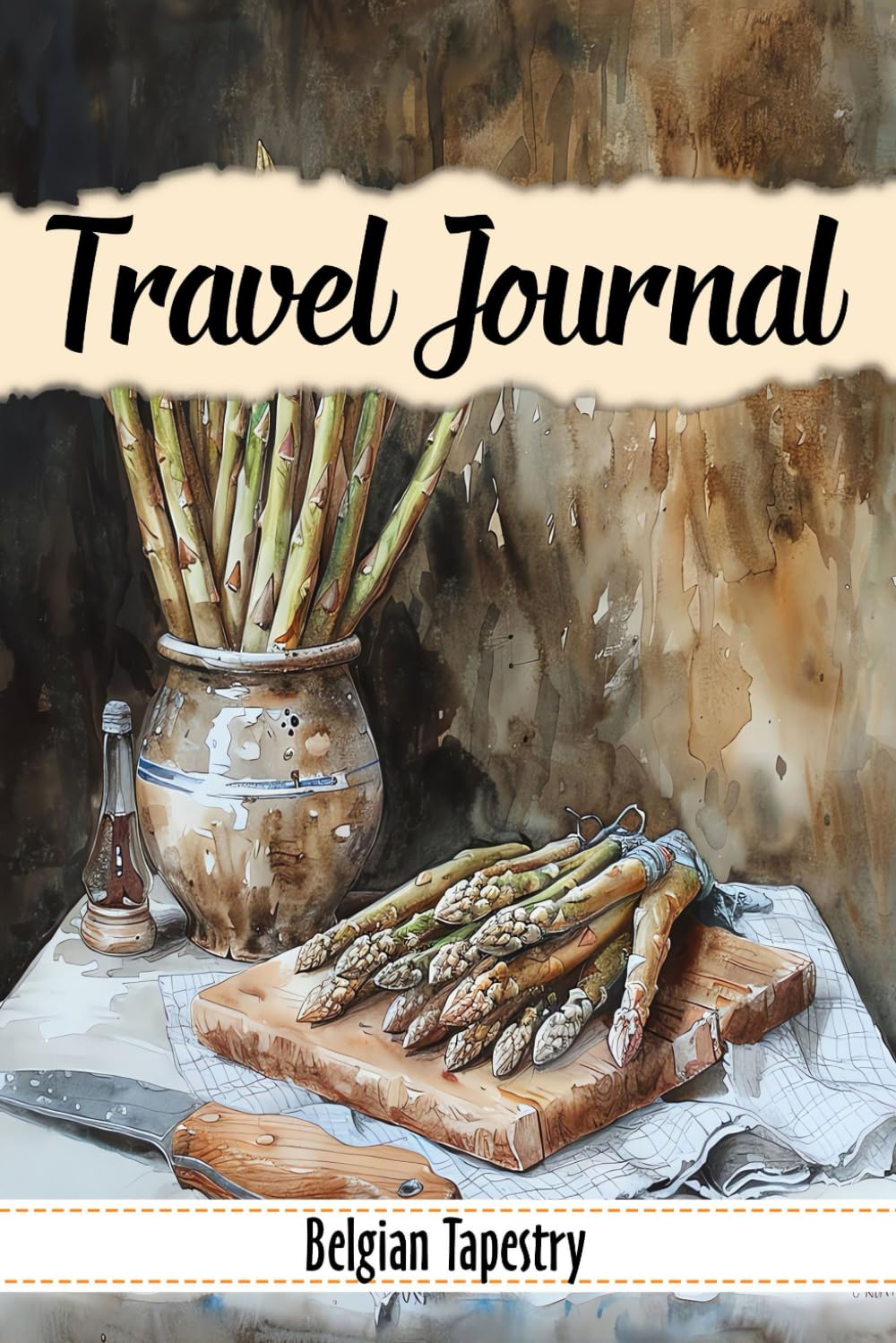 Belgian Tapestry Travel Journal: Handmade Textile Inspired 6x9 Inch Travel Diary with 100+ Lined Pages