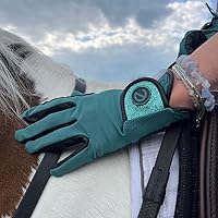 Vista 4 de EQUEST GripPro X-LITE Guantes de equitación - Ligeros, transpirables, Material antideslizante - Parte trasera de malla cómoda - Guantes