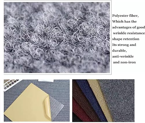 Miniatura 4 de 10 unidades  21.53 pies cuadrados - Azulejos autoadhesivos antideslizantes y antiruido, para decoración del hogar, cuadrados fáciles de limpiar e