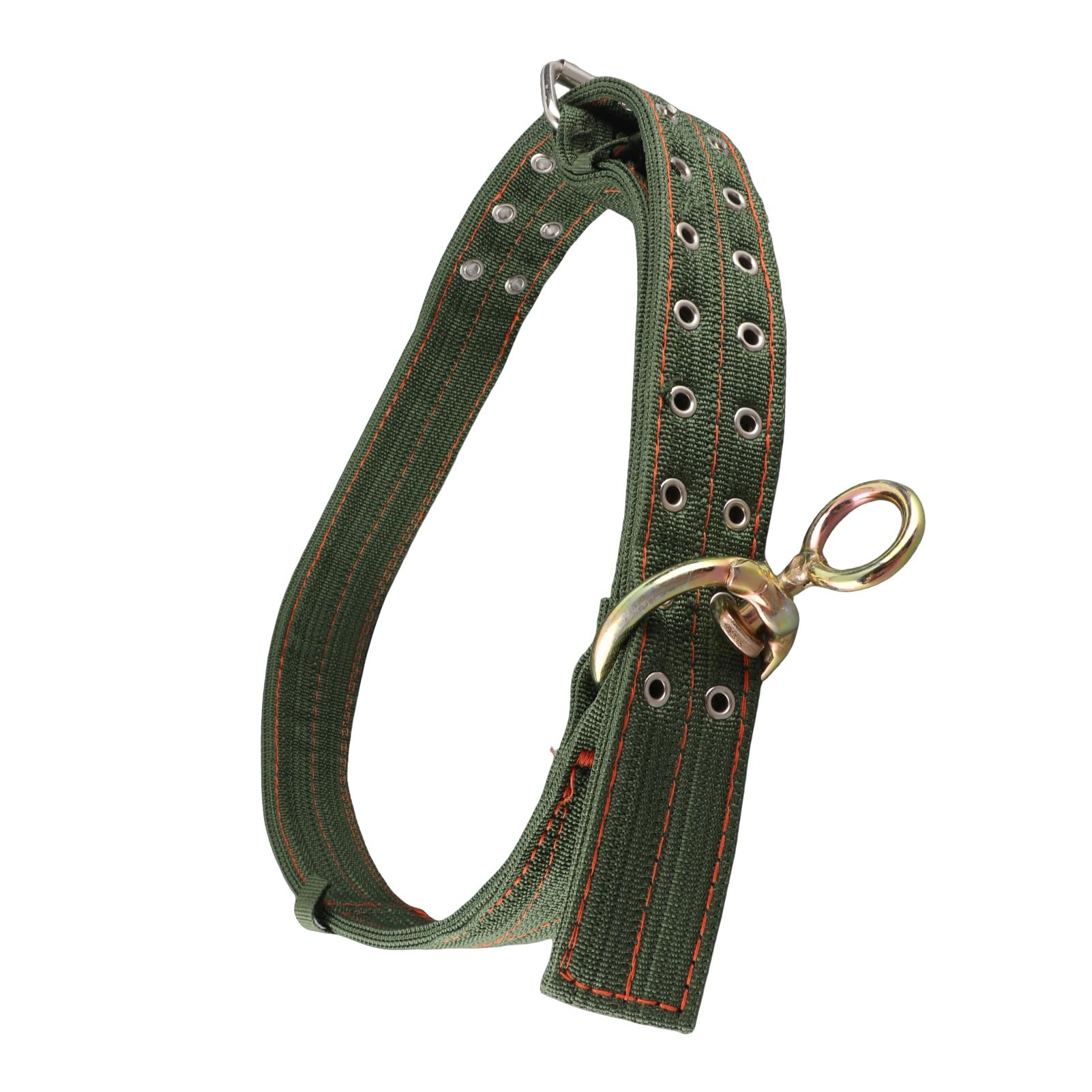 ZASCHMOY Längenverstellbares Rinderhalsband – Strapazierfähiges Canvas- Halsband für den Kuhtransport – Ideal für Nutztiere Unter 1,3 Tonnen – 5 X 141 cm (L 7,9 Zoll