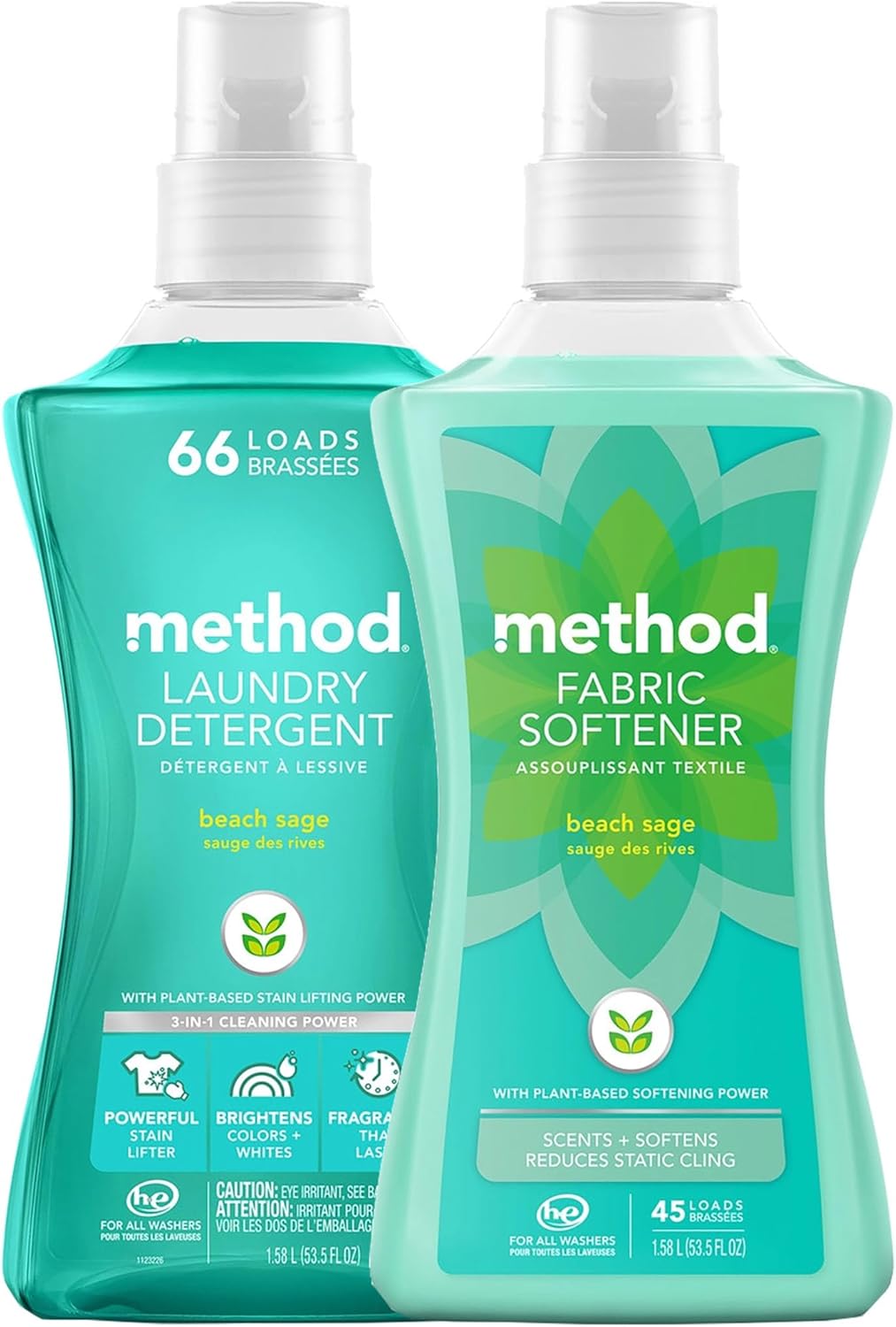Method Laundry Variety Pack Laundry Detergent, fabric
