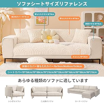 Amazon｜ソファーカバー コットンプラッシュソファーカバー 滑り