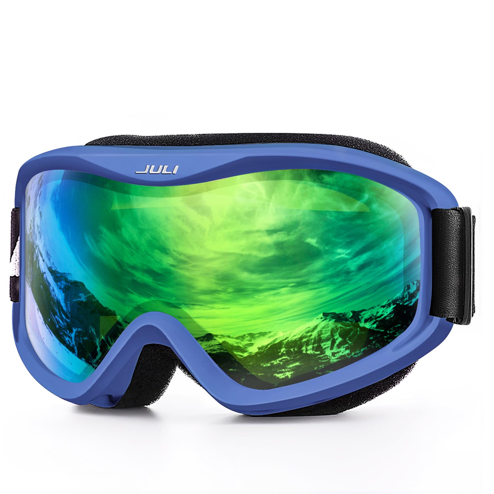 Juli Ski Goggles,Snow Snowboard Goggles Men Women Snowmobile Skiing Skating